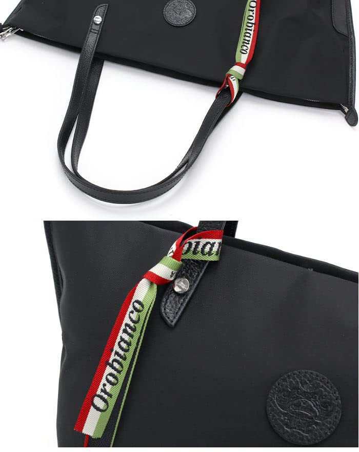 Tote bag genuine B5 size compatible Yellow [Orobianco] [SOLE ALANTE_Giallo/Sole Calante_Giallo] No.92622 Women's