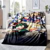 My Hero Academia Theme Printed Blanket - Perfect for Couch, Bed, Travel & Outdoor Use | Machine Washable, Cozy & Durable.