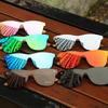 Factory Custom Logo Wooden Colorful Sun Glasses TAC Polarized Lenses UV400 Protection Comfortable Unisex Fashion