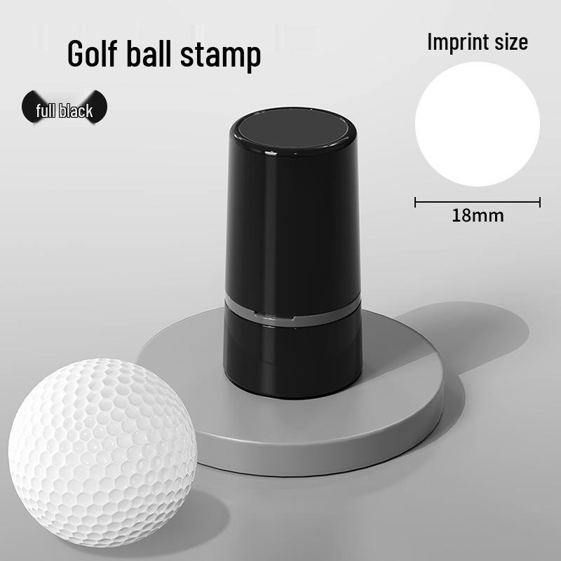 Quick-Dry Waterproof Golf Ball Marker Stamp - Various Patterns and Styles