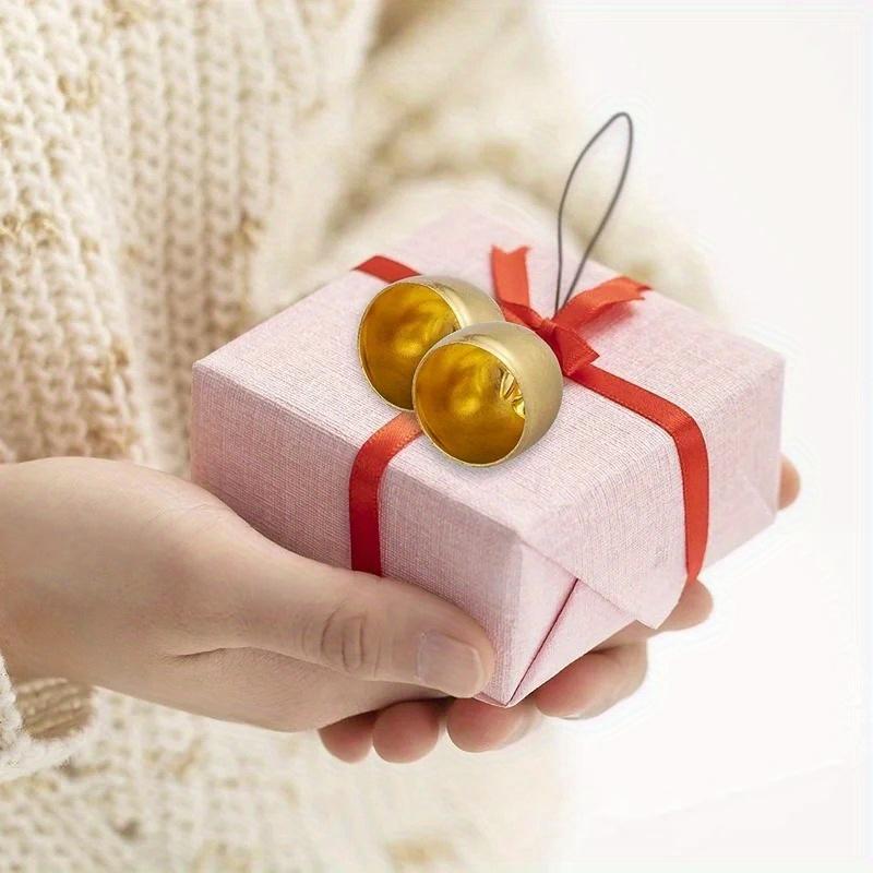 3Pcs DIY Brass Mini Bell for Wind Chime Door Bell Christmas Decorations Accessories Brass Bell