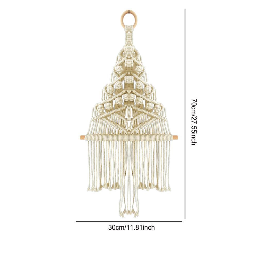 Home Decoration Bohemian Macrame Woven Wall Hanging Boho Room Geometric Tapestry Nordic Art Beautiful Apartment Room Decor Gift