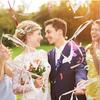 4pcs   European and American Wedding Color Ribbon Magic Wand Magic Wand Ribbon Decal Decoration Party Wedding Supplies