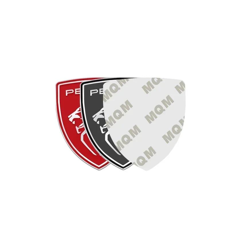 3D Alloy Car Body Stickers Decal for Peugeot 308 3008 307 207 208 508 2008 306 406 G4008 5008 206 408 407 2008 Rear Trunk Badge