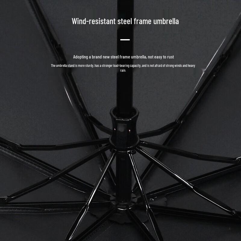 Hongye Three-Fold UV Protection Sun/Rain Umbrella