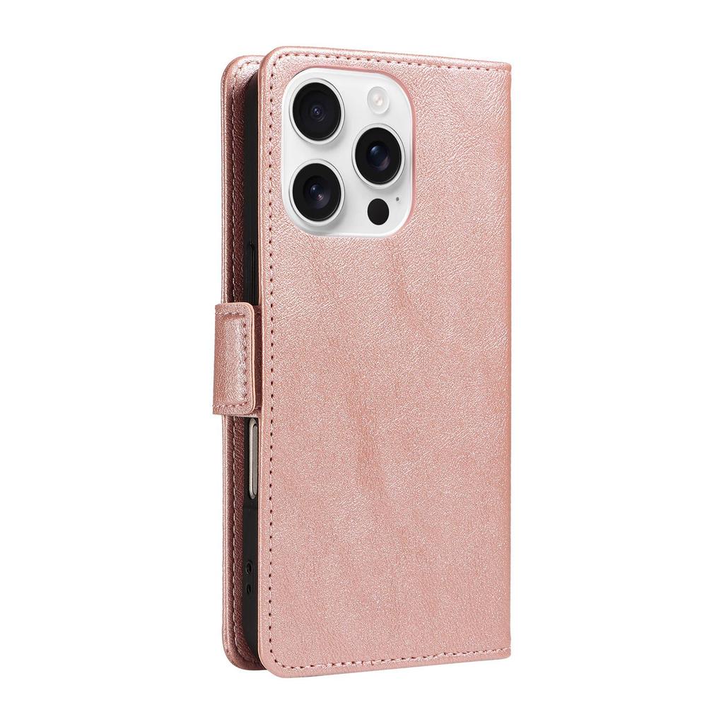 OnePlus 15T/Ace6 Ultra 5G Imitation Cowhide Flip Phone Case with Side Buckle