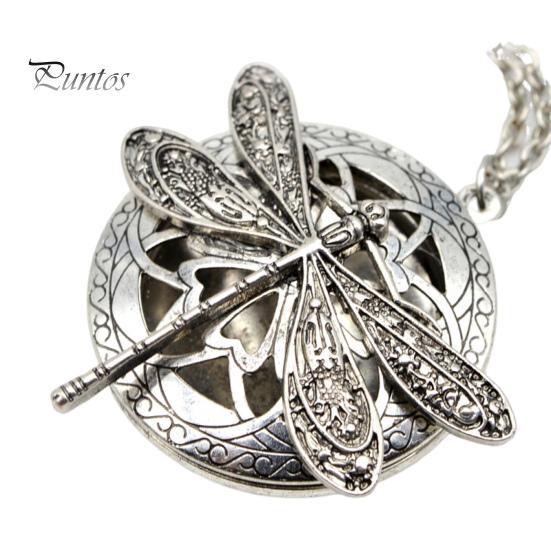 

Винтажное ожерелье с подвеской в виде ретро-стрекозы, длинное ожерелье ручной работы в этническом стиле бохо для женщин, повседневная одежда, подарок серебряный