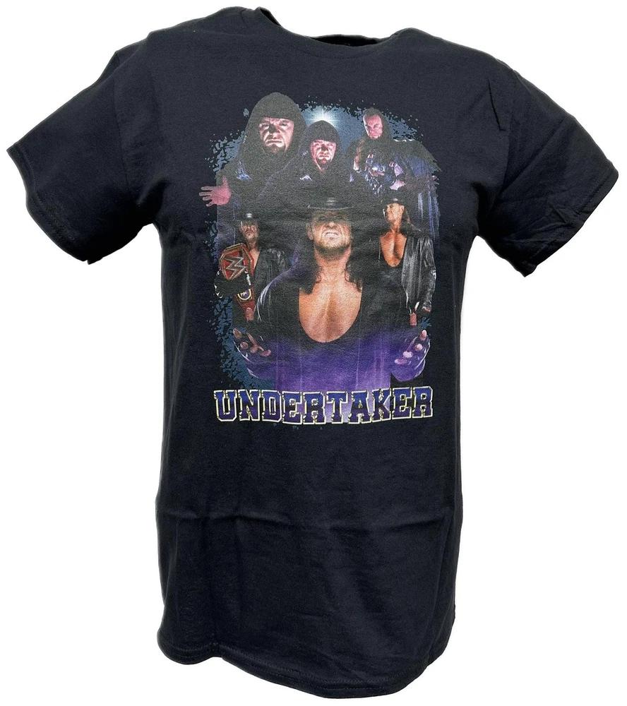 Undertaker 6 Poses Unisexs Black Tshirt M