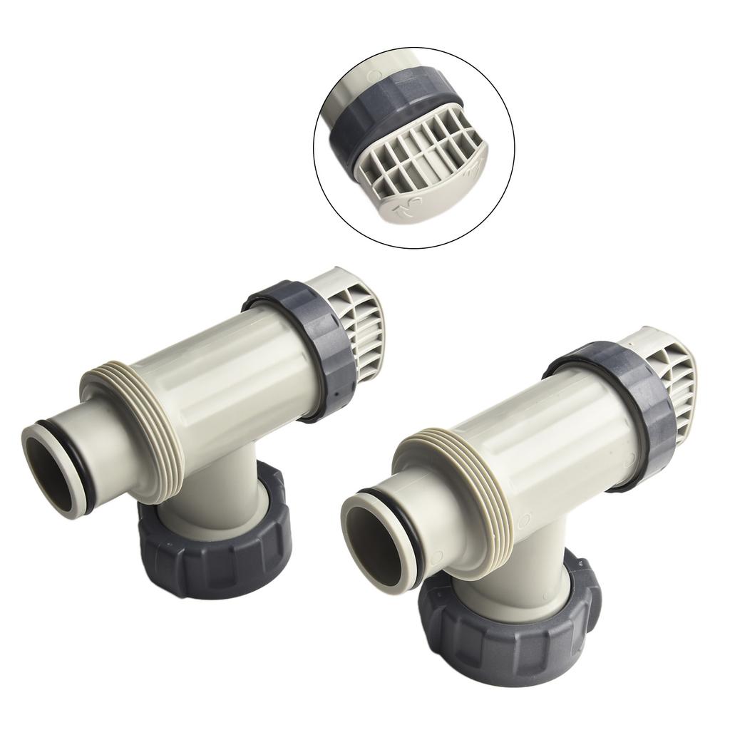 2pcs Pool Plunger Valve Replacement For Intex 10747 Ground Swimming Pool Sand Filter Pump Outdoor Pool Accessories