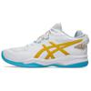 Gel-Fastblaze Versatile Comfortable Synthetic Leather Supportive Lightweight Basketball Shoes Unisex Basketball Shoes White Blue 1063A087-104