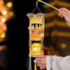 3D Middle Autumn Festival Lantern Paper Handmade Ancient Style Handheld Lantern Cartoon Luminous