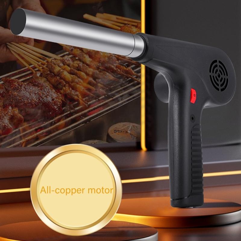 Hand BBQ Fan Outdoor BBQ Fan Air Blower For Barbecue Picnic Manual Grill BBQ Fan Fire Blower Cooking Fan