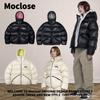 Moclose Unisex Ζεστό Πουπουλένιο Μπουφάν Puffer - Χαλαρή Εφαρμογή Streetwear για Φθινόπωρο/Χειμώνα
