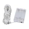 LED Curtain String Lights DIY 33 Feet Waterproof Warm Light Decorative String Lights for Outdoor