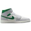 New JORDAN 1 Mid White Pure Platinum Pine Green DQ8426-142