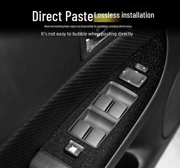 Mazda 6 Mittkonsol Växelspak Film: Dekorationsstickers för interiör (2003-2015)