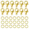 Multicolor Zinc Alloy Lobster Clasp & Jump Ring Set for DIY Bracelet & Necklace Jewelry