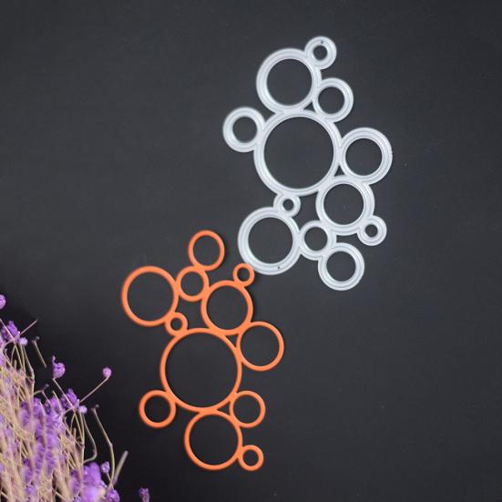Šablona Multi Circles Vykrajovací matrice pro výrobu přáníček Embosování Scrapbooking Řemeslo