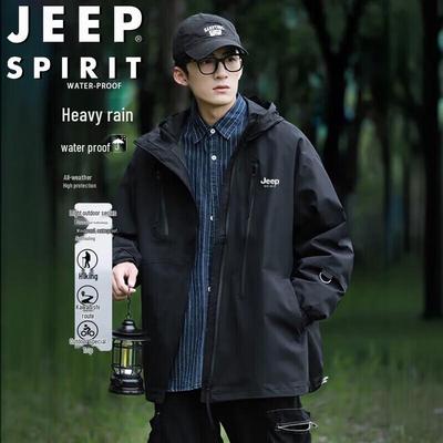 JEEP SPIRIT Men's Spring Autumn Outdoor Jacket