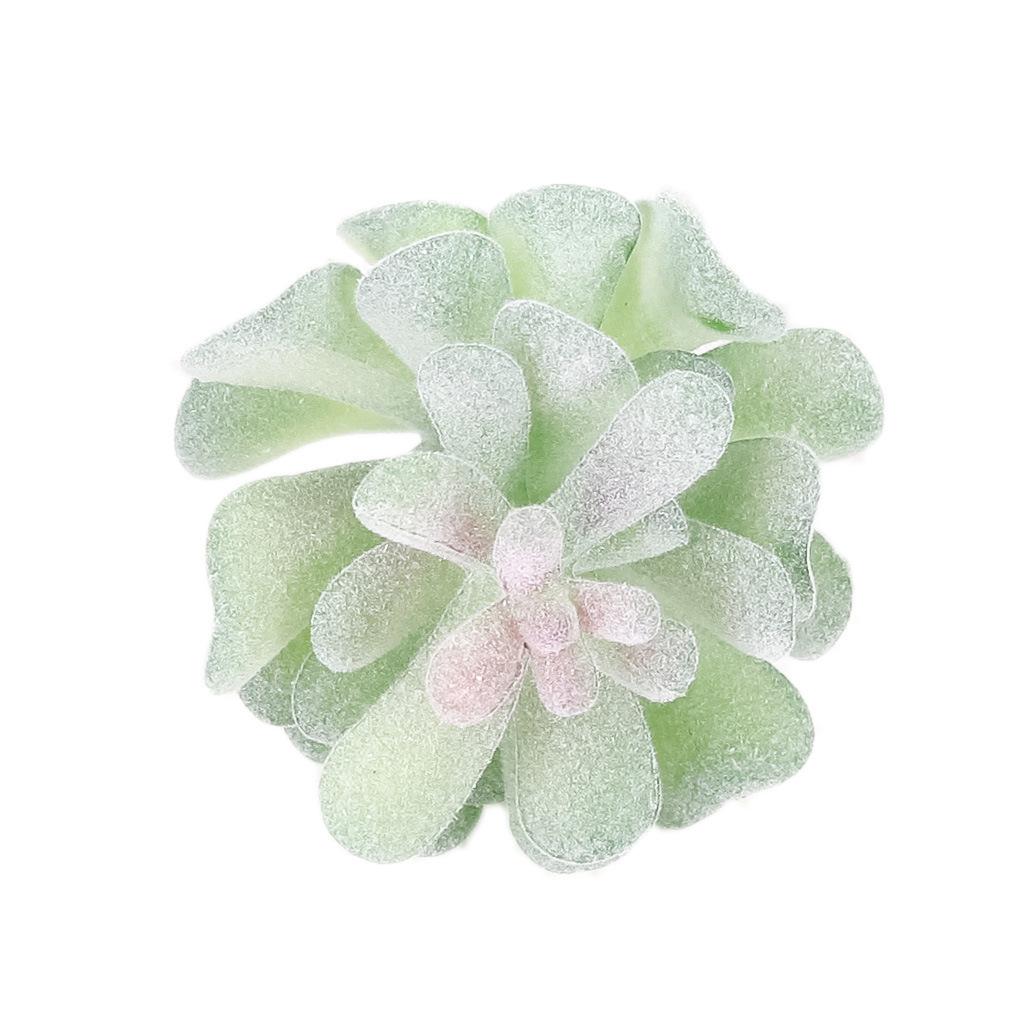 Diy Simulated Succulent Plant Hair Planting, Mini Fake Succulent Bonsai With Flowers, More Than 20 Styles Of Bn1