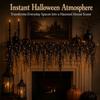 Warm White LEDs Gothic Vine Garland with LED Lights Artificial Autumn Hanging Display  Mantel Decor
