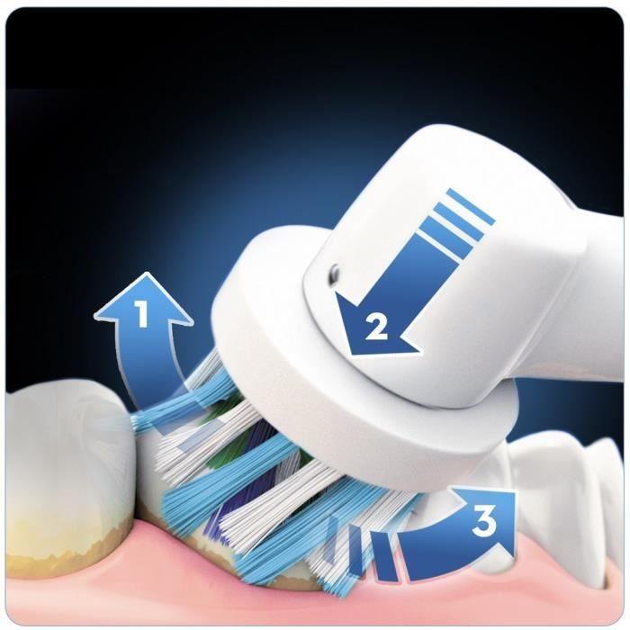 Brosse À Dents Électrique ORAL-B Genius 9000 - Blanc - 6 Modes De Brossage - Minuteur 2 Min