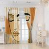 Ballet Girl High-Precision Blackout Curtains - Custom Digital Print, Thickened Polyester, Sun Protection
