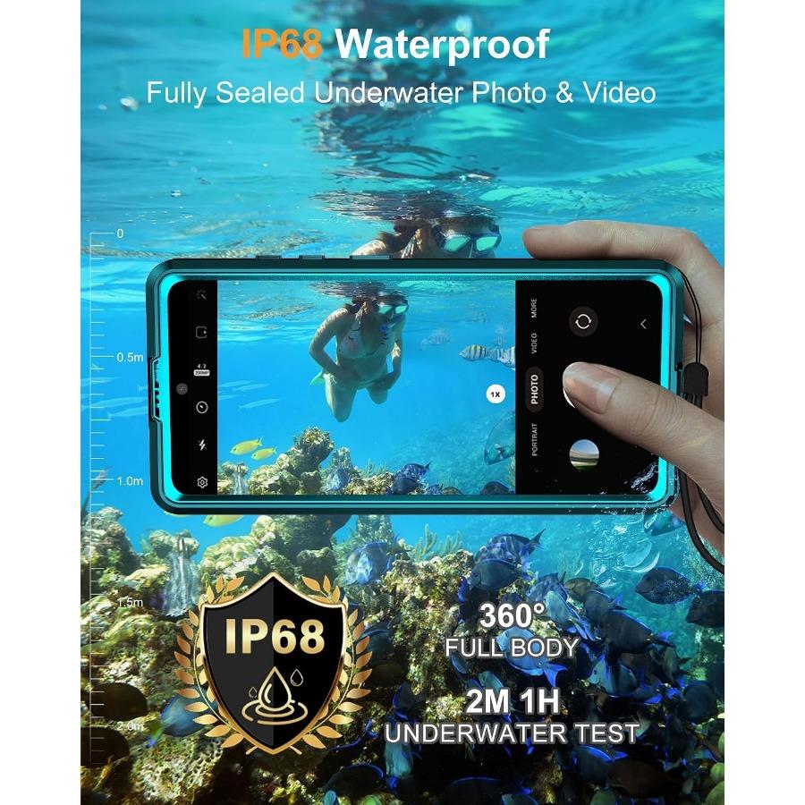IP68 Water Proof Cover for Swimming Snorkeling Case for Samsung S26 Ultra S26Plus S26 Waterproof Magnetic MagSafe Screen Protect