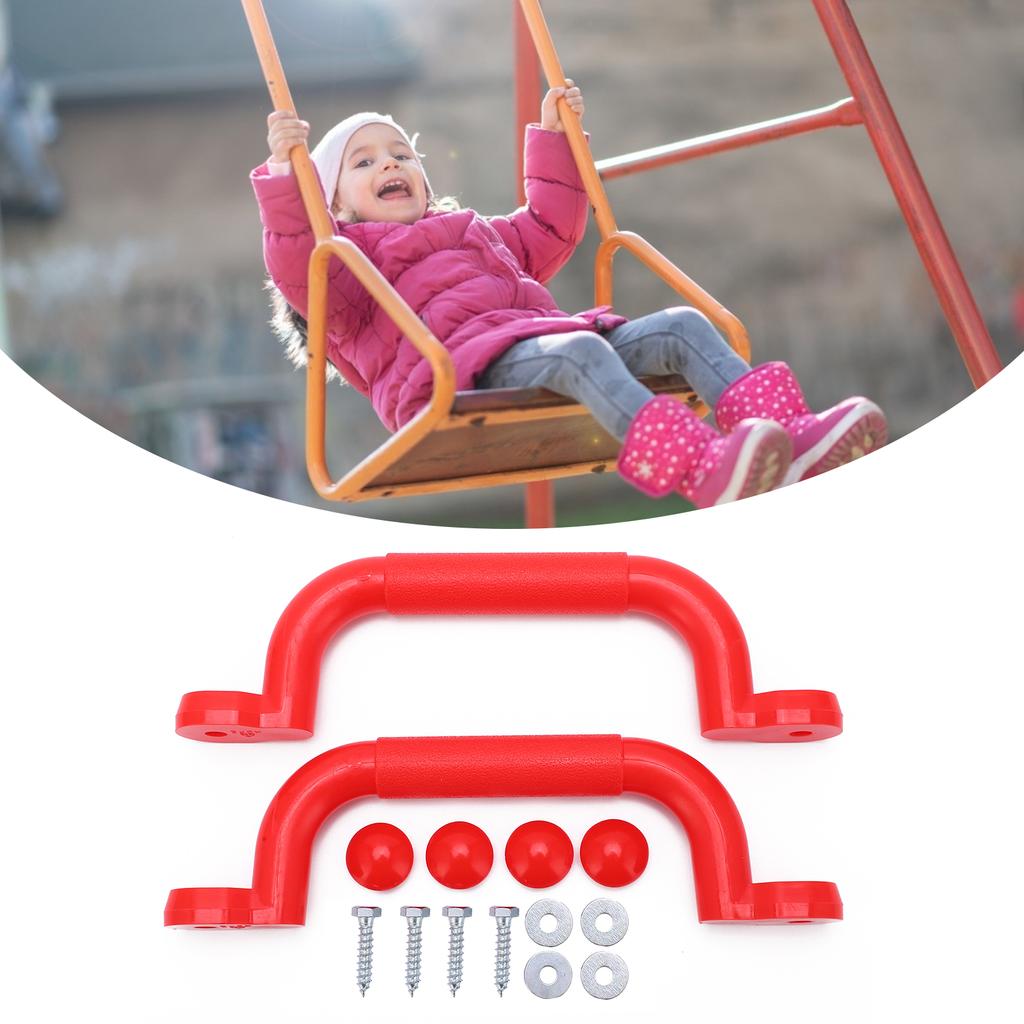 Nonslip Grab Handles Mounting Hardware Kits for Kids Climbing Frame Swing Toy