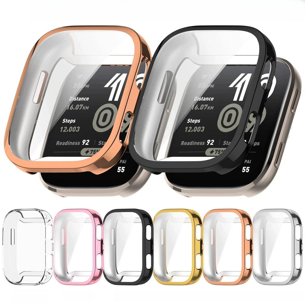 Weiche TPU-Hülle für Amazfit Bip 6 Schutz Vollbildschutz Galvanisierte Schutzhülle Transparent auf Amazfit Bip6
