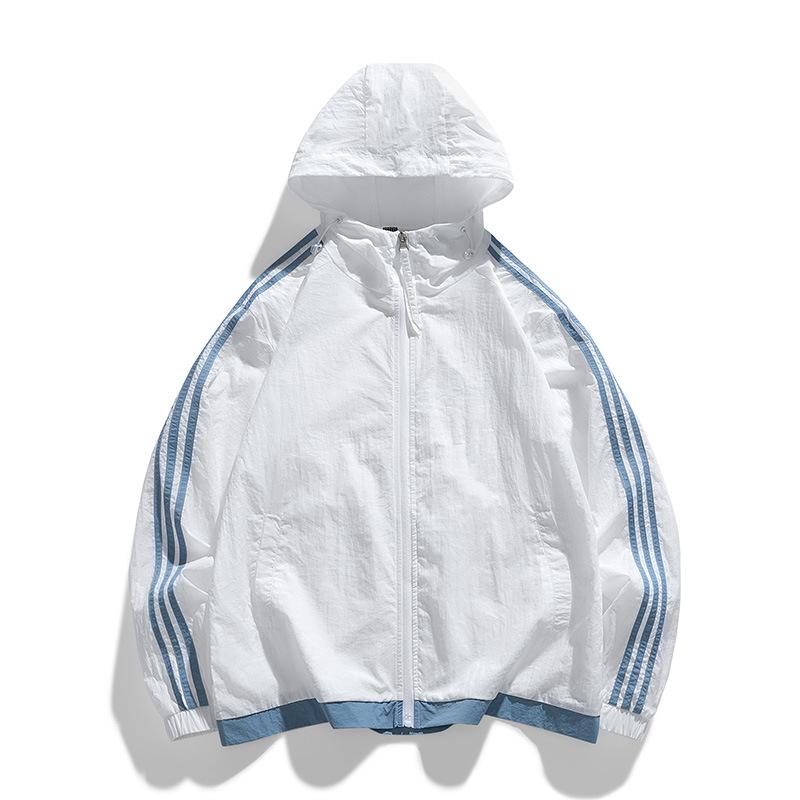 

Мужская летняя куртка Ice Silk с защитой от солнца: Легкий, дышащий и модный для активного отдыха и рыбалки. S