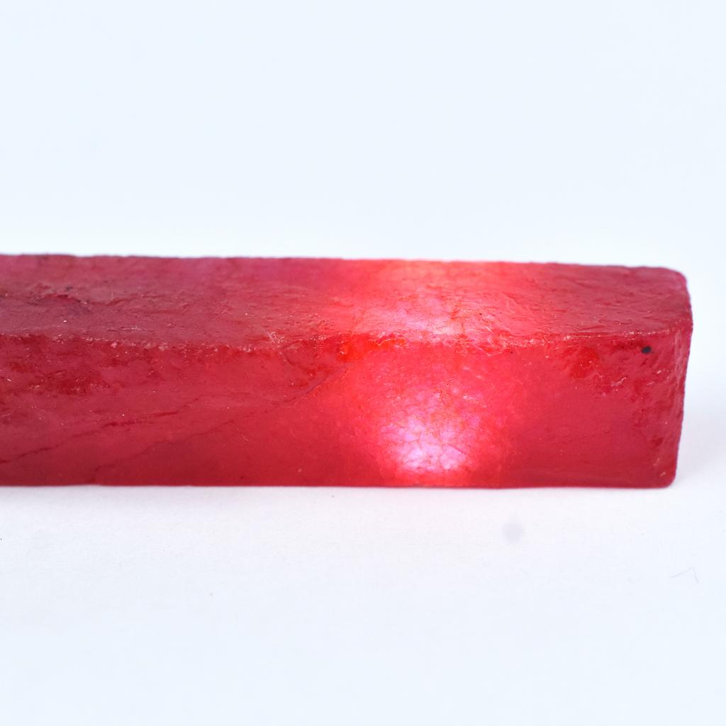 85.21 Carat Natural Red Ruby Uncut Raw Dyed Rough Loose Gemstone
