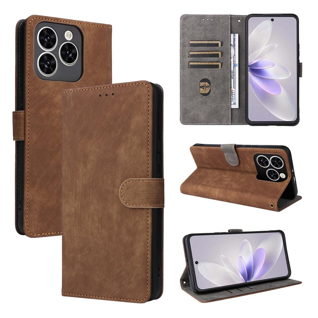 Flip Cover compatible for Cubot Note 60 PU Leather Phone Case Full-Body Protection with [RFID Blocking]