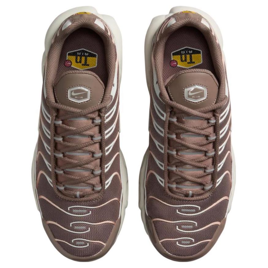 Nike Air Max Plus Marrone Visone Scarpe da Ginnastica da Donna Marrone Barocco Vela Argento Metallizzato DZ3671-200
