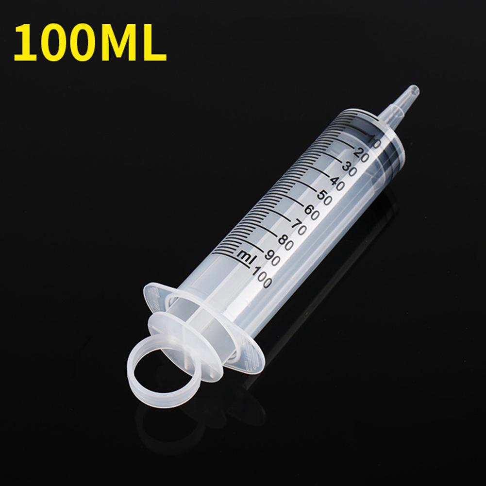 20/60/100/150ML Reusable Liquid Syringe Pump Measuring Without Needle Hose Ink Washable Suction Injector for Oil Fluid Water