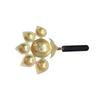 @ Brass Punch Diya With Wooden Handle For Pooja UKZQ184 50%off