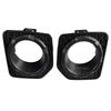 Fog Light Trim for Land Rover Freelander 2 (Black/Silver) - Models LR022187, LR021951