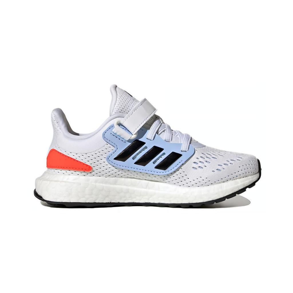 Adidas Pureboost 22 C Fabric Abrasion Resistant Low top Kids' Running Shoes White Blue Kids' GZ2601