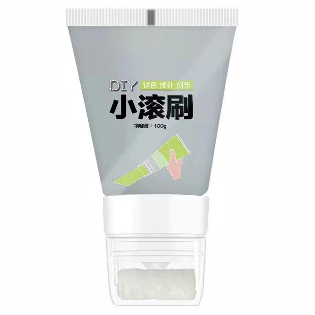 100g White Wall Repair Paste Roller DIY Patching Wall Latex Paint Drywall Repaint Brush Remove Stains Graffiti Home Accessories