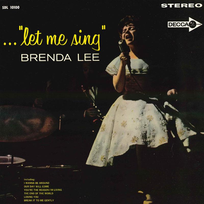 LP Record BRENDA LEE - Let Me Sing SDL10100 DECCA Japan Pop Used
