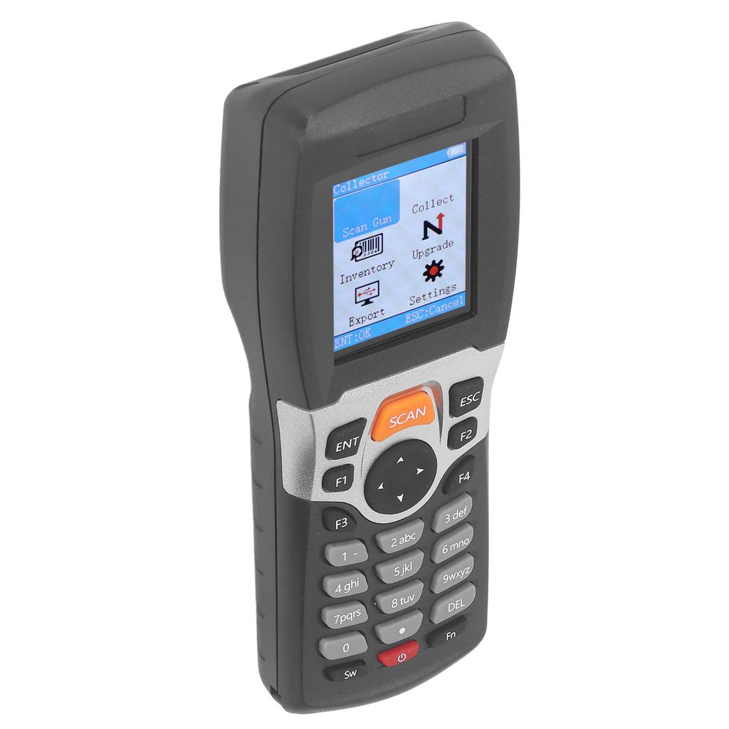 Wireless Barcode Scanner 1D 2.4GHZ 2.2 Inch Color Screen Portable Inventory Scanner