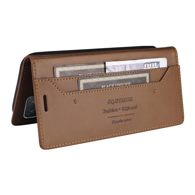 Magnetic Wallet Anti-theft Leather Case For OPPO Reno5 Lite Reno6 Z Reno 5Z 6Z 5G Pouch Shell Card Holder Phone Book Flip Cover