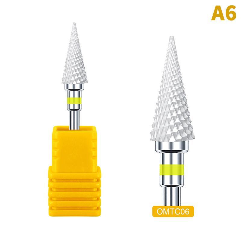 1pcs Ceramic Nail Drill Bits Professional Manicure Pedicure Burr File Electric Nail Art Machine Accessories