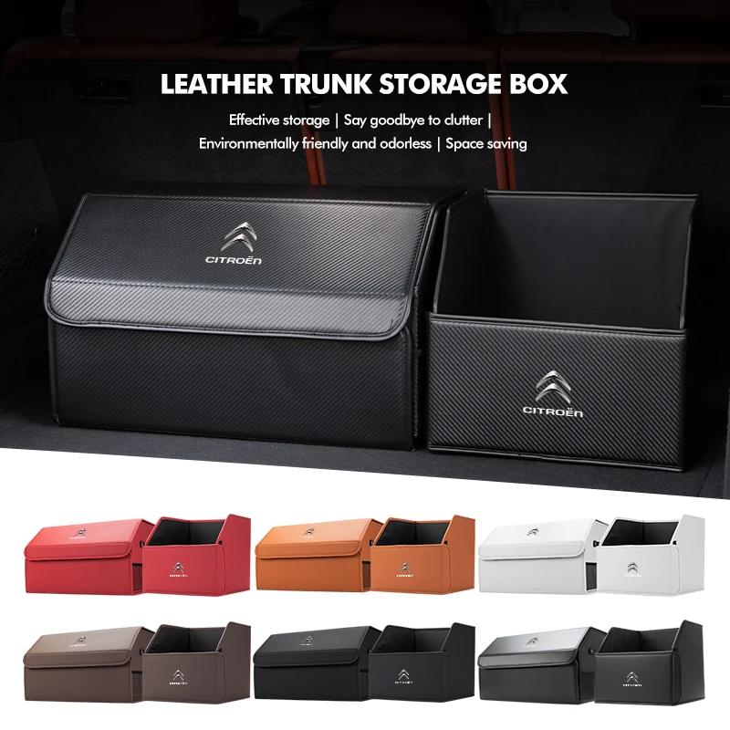 Big Capacity Car Storage Box Trunk Organizer Durable Collapsible For Citroen C5 C1 C2 C6 C4L DS3 DS4 DS5 C-Elysee Grand Berlingo aia256