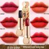 AGAG Six-Color Matte Double-Ended Lipstick: Moisturizing & Non-Stick, Rotten Tomato & Queen's Scepter Shades.