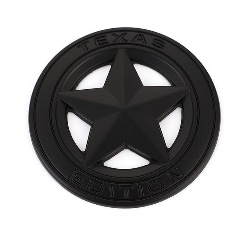 Texas Edition Logo Car Badge Emblem Decal Sticker for Wrangler Compass Grand Cherokee Patriot Liberty Renegade Commander