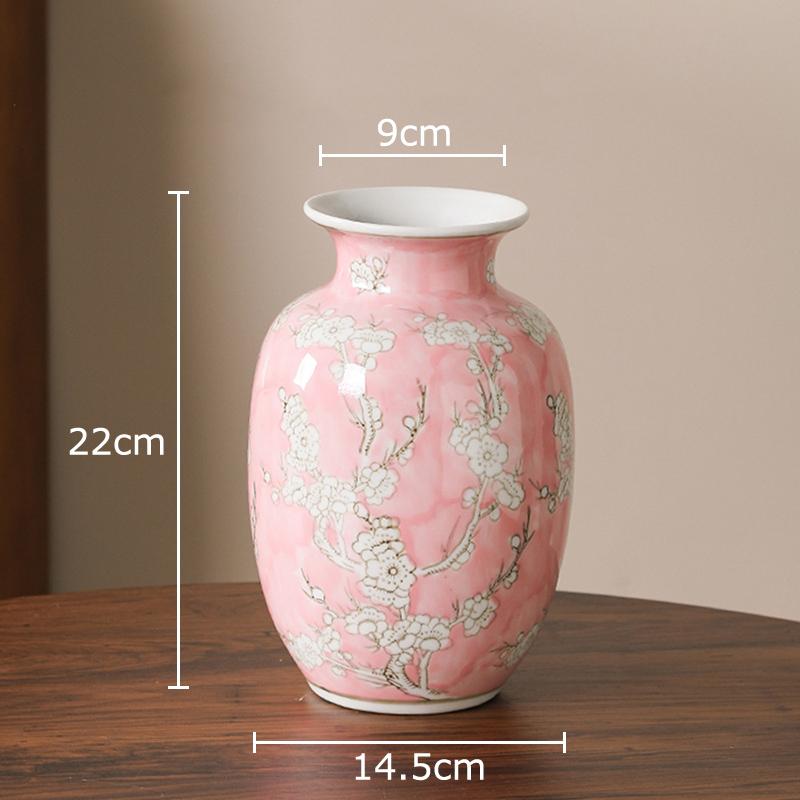 Blue and White Porcelain Vase Plant Pot Table Decoration Flowers Arrangement Multiple Styles Flower Vases Room Aesthetic Decor