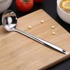 1Pcs Stainless Steel Soup Ladle With Long Handle Kitchen Cutlery Hot Pot Strainer Spoon
