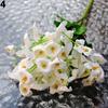 1 X Bouquet/60 Heads Artificial Fake Campanula Flower Leaf Wedding Party Decor