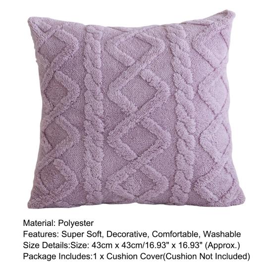 Poszewka na poduszkę Ukryty zamek błyskawiczny Kwadratowy salon Sypialnia Rzuć poszewka na poduszkę Home Decor na pościel